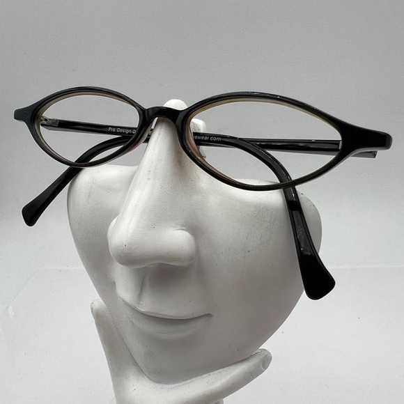 Pro Design Black Oval Sunglasses Frames Essential 5917 - Picture 3 of 6